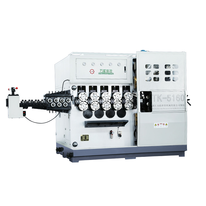 TK-5160-5 MÁQUINA DE COBERTURA DE MOLA CNC DE 5 EIXOS