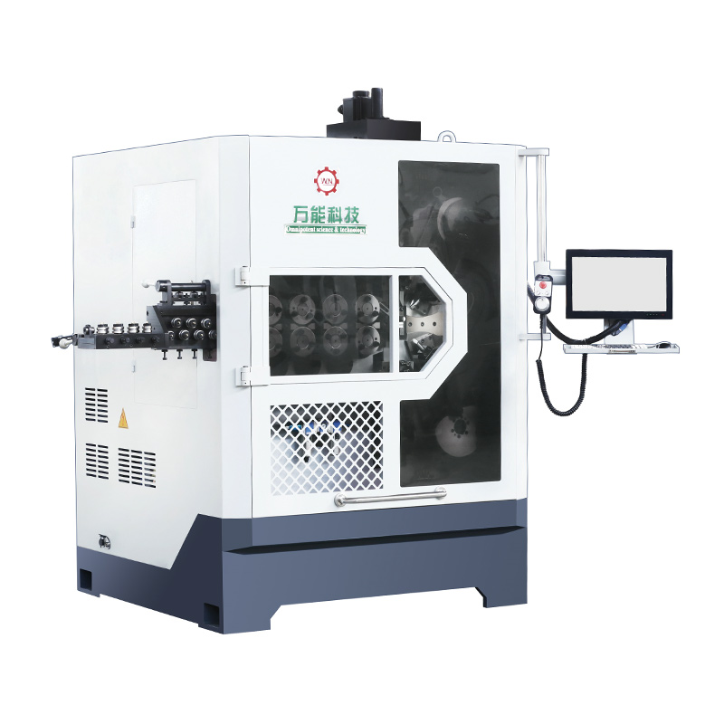 TK-8100 MÁQUINA DE ENROLAR DE MOLA CNC DE 8 EIXOS